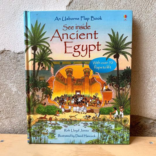 Usborne See Inside Ancient Egypt – Rob Lloyd Jones, David Hancock